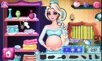 Anna und Elsa deutsch -Gefroren Elsa Baby Geburt - mädchen spiele
