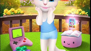 My Talking Angela Gameplay Level 375 - Great Makeover #154 - Best Games for Kids