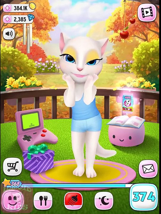 My Talking Angela Gameplay Level 375 - Great Makeover #154 - Best Games for Kids