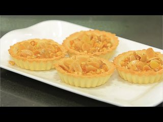 تارت معمر باللوز والزبيب | نادية سرحان