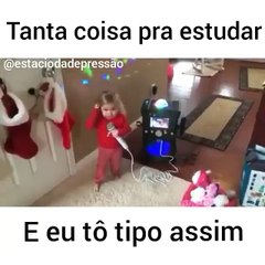 Coisas Random - Menina encanta neste Natal