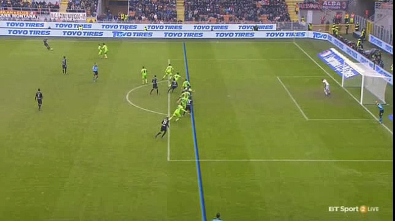 Gianluca Lapadula Goal AC Milan 2-1 Crotone