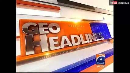 Geo News Headlines 3 PM - 3 December 2016