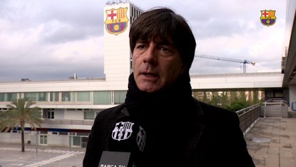 Joachim Low: "La filosofia, la formació i el caràcter del Barça són dels millors del món"