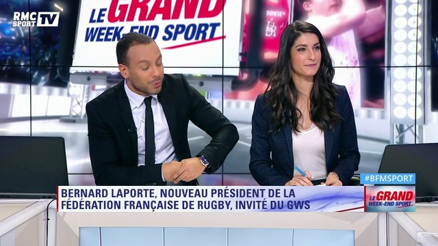 Bernard Laporte, nouveau président de la FFR, était l'invité du Grand Week-End Sport