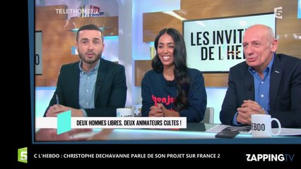 C L’hebdo : Christophe Dechavanne bientôt sur France 2 ? Il sème le doute (Vidéo)