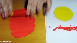 How to Make: Play Doh Pizza Play Dough FOOD Video For Kids YUMMY