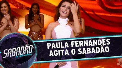 Paula Fernandes agita o Sabadão
