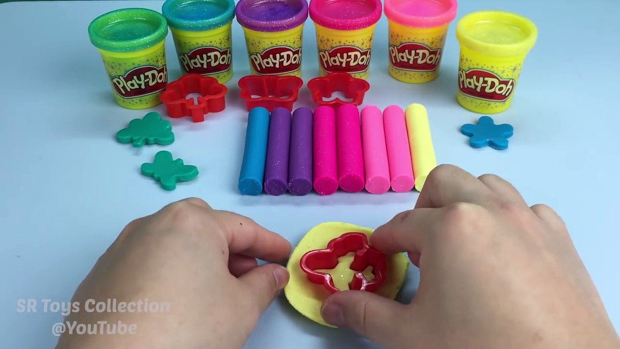 Play Doh Sparkle Modelling Clay Fun and Creative for Kids