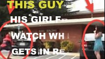 this guy hits his girlfriend watch what he gets in return!