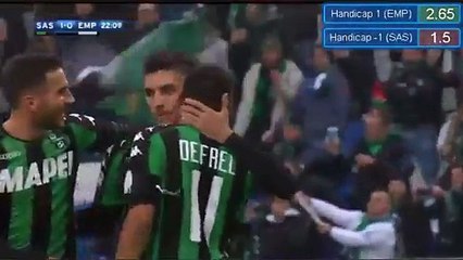 Lorenzo Pellegrini Penalty Goal HD - Sassuolo 1-0 Empoli 04.12.2016 HD
