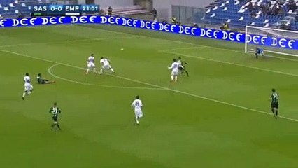 Pellegrini L. Goal for US Sassuolo vs Empoli FC 1 - 0, 4 Dec 2016