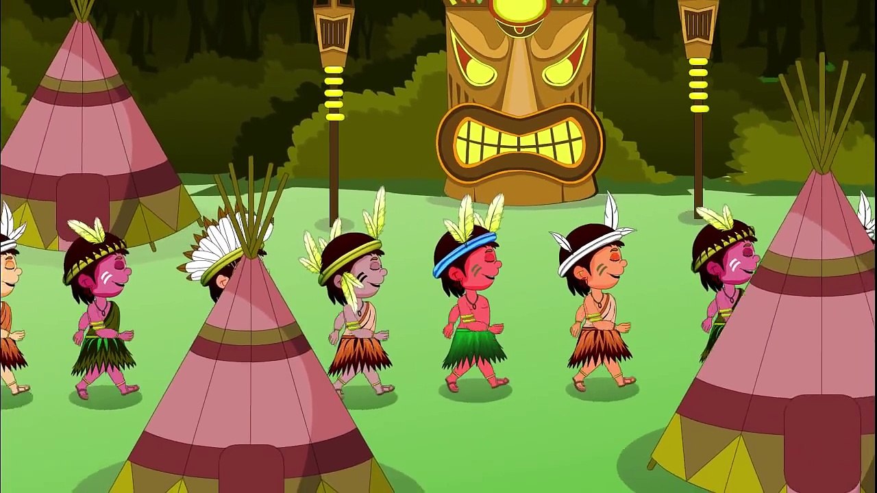 Ten Little Indians | Nursery Rhymes for Kids