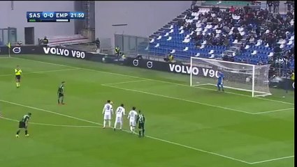 Lorenzo Pellegrini Goal - Sassuolo vs Empoli 1-0 04-12-2016
