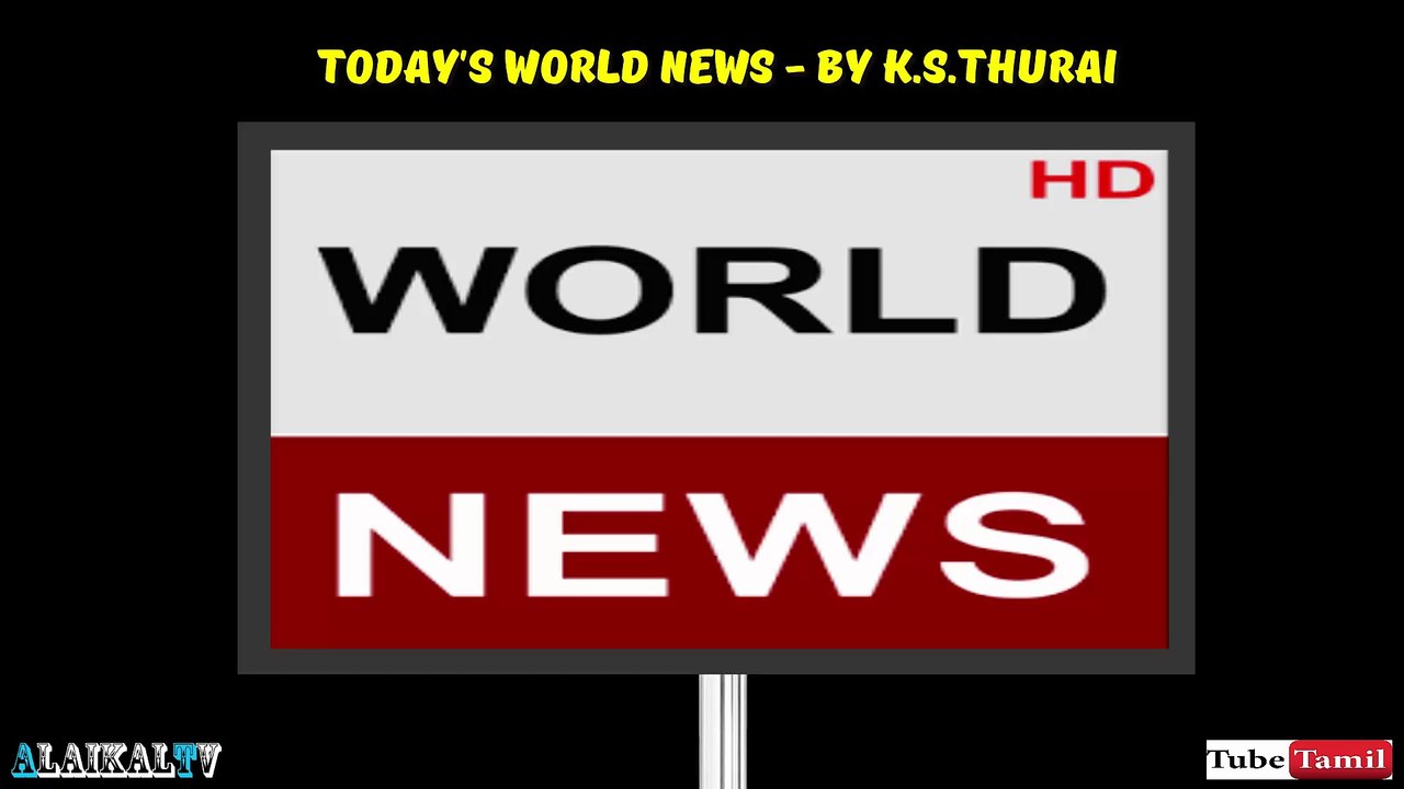 Today's World News. 04.12.16 - By. K.S.Thurai