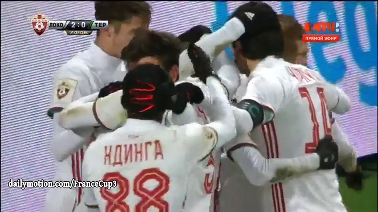Manuel Fernandes Goal HD - Lokomotiv Moscow 2-0 Terek Grozni - 04.12.2016