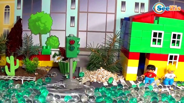 Видео для детей Грузовик УРАГАН в городе Мультик про машинки. Серия 28