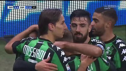 Antonino Ragusa Goal HD - Sassuolo 3-0 Empoli - 04.12.2016