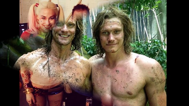 ηθοποιοί μαζί με τους κασκαντέρ τους που δείχνουν ότι όλη μας η ζωή ήταν ένα ψέμα