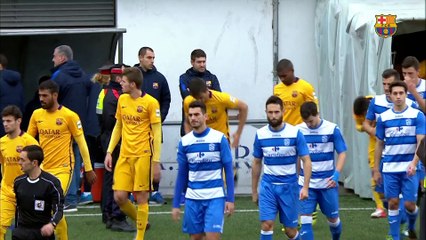 [HIGHLIGHTS] FUTBOL (2AB): Prat - FC Barcelona B (0-0)