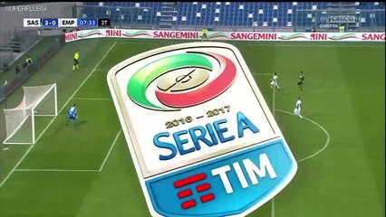 Antonino Ragusa Goal HD - Sassuolo 3-0 Empoli - 04.12.2016