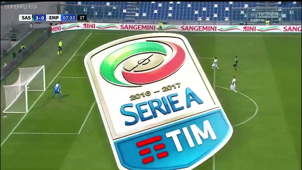 Antonino Ragusa Goal HD - Sassuolo 3-0 Empoli - 04.12.2016