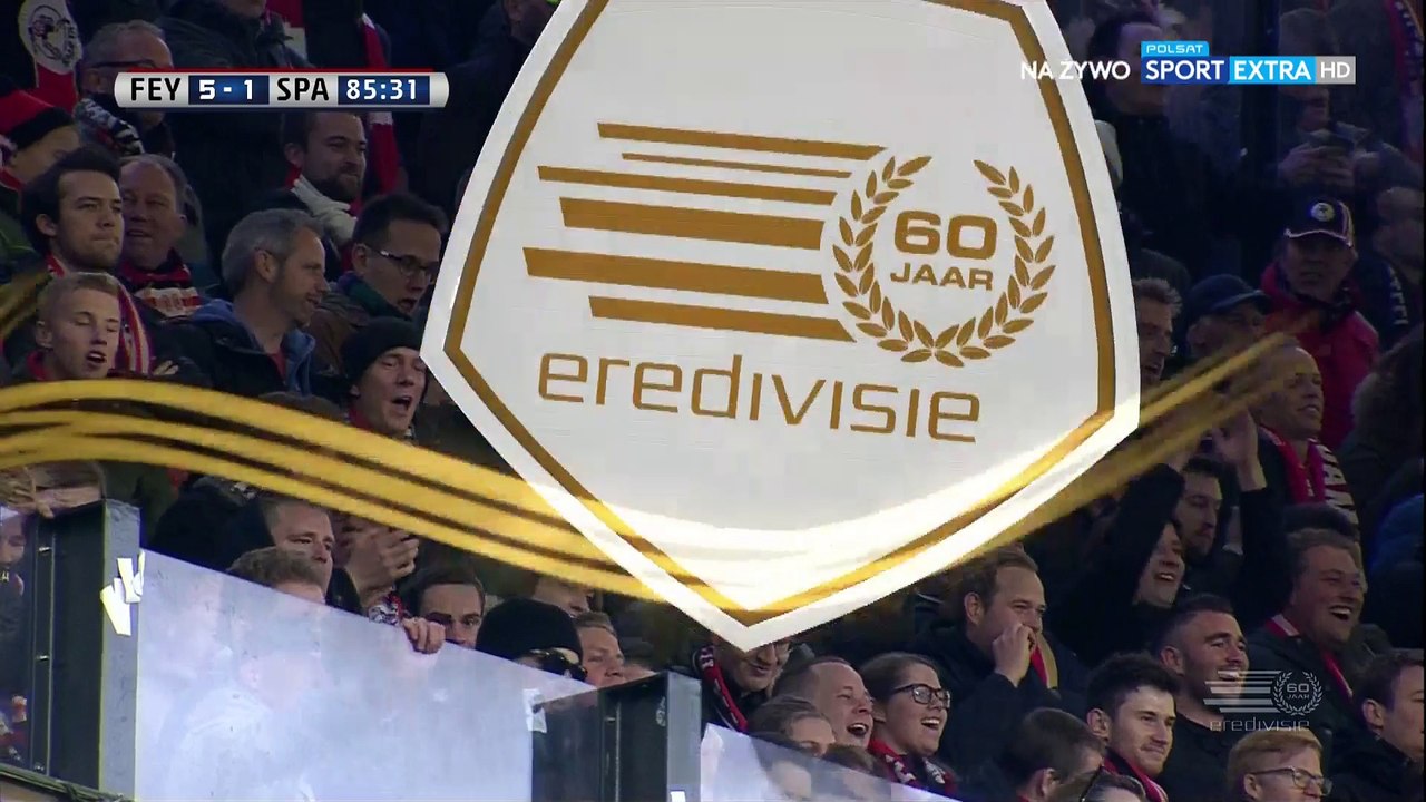 Thomas Verhaar Goal HD - Feyenoord 5-1 Sparta Rotterdam - 04.12.2016