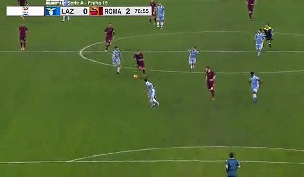 Radja Nainggolan Goal HD - Lazio 0 - 2 AS Roma - 04.12.2016