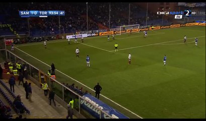 Patrik Schick Goal HD - Sampdoria 2-0 Torino- 04.12.2016