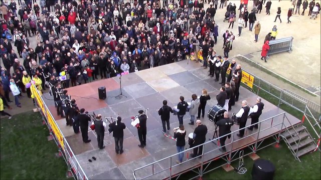 Bagadthon au Château des Ducs de Bretagne à Nantes le 3 décembre 2016