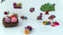 TRIEUPHAM KIDS - Play Doh Kids Fun Crafts, Animals Playdough Learning Activities CATERPILLAR