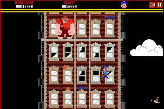 Wreck It Ralph 3D Movie Game - Classic Retro Fix-It-Felix Gameplay Starring Wreck it Ralph!