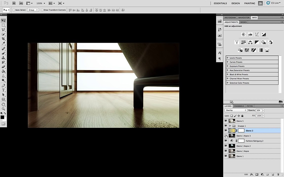 Photoshop Tutorial for Fashion Design Palettes Layers Palette