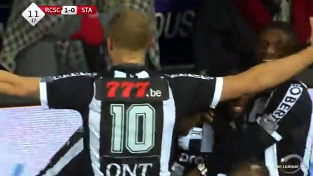 Djamel Bakar  Goal HD - Charleroi	1-0	St. Liege 04.12.2016