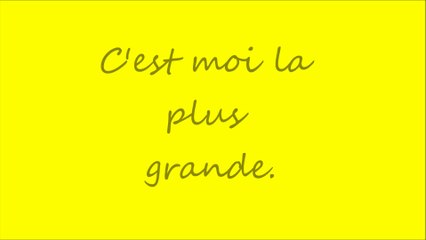 "C'est moi la plus grande!" Animation par l'UPE2A de l'école du Centre à Montauban (82)