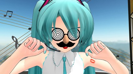 【MMD】らぶ式ミク･テト【 ペンパイナッポーアッポーペン 】撮影してみました