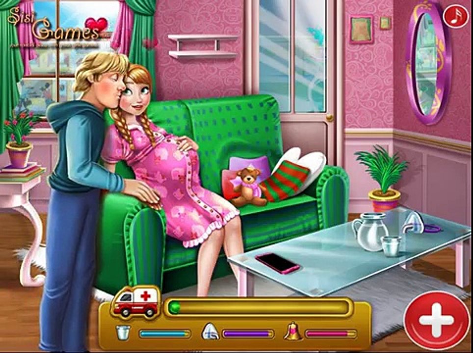 Frozen Spiele - Baby Spiele - Anna Mommy Zwillings Geburts (Anna Mommy Twins Birth)