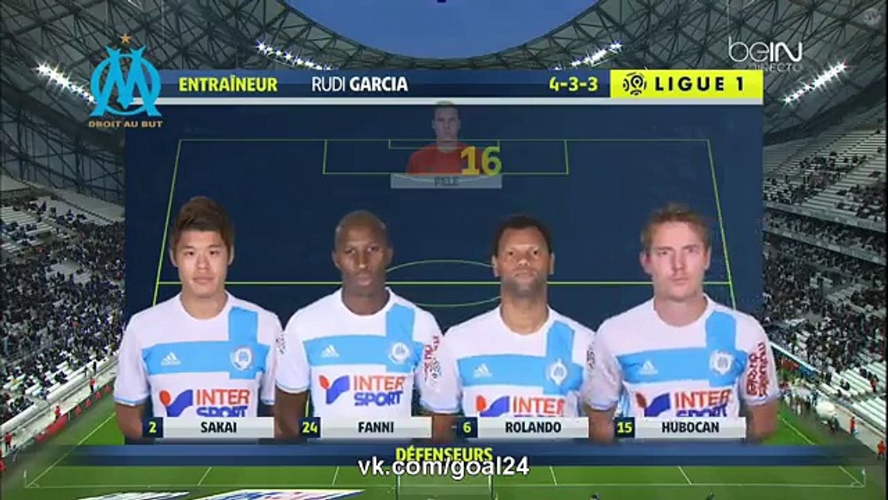 Marseille 	3-0	 Nancy