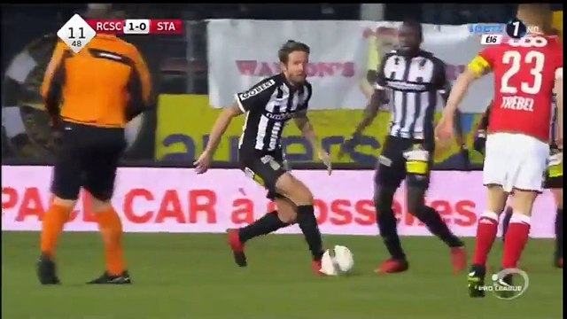 Sporting Charleroi vs Standard Liege 1-1 Djamel Bakar Goal Jupiler League 04-12-2016 (HD)
