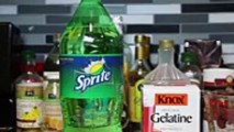 How to Make HUGE SPRITE Two Liter Gummy Bottle Fun & Easy DIY Jello Soda Bottle!