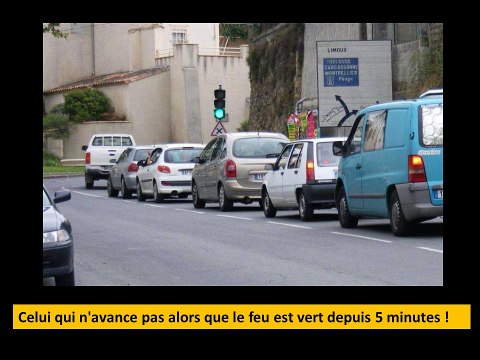 Quelles sont les choses qui vous rendent complètement fou quand vous êtes au volant ?