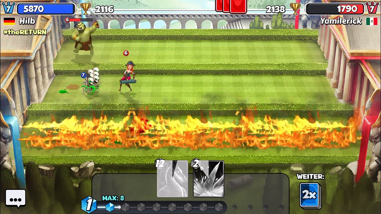 Castle Crush Drachen Action!