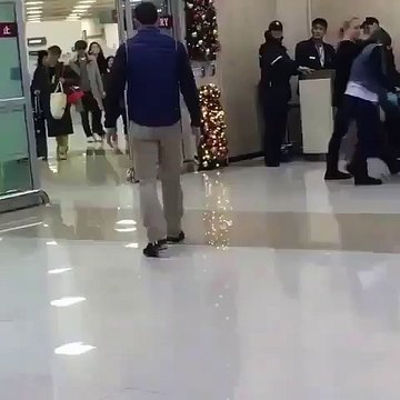 JANG KEUN SUK AT HANEDA AIRPORT ARRİVAL TO GİMPO AIRPORT KOREA 04.12.2016