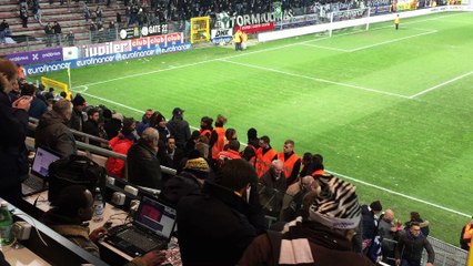 Charleroi-Standard interrompu : les supporters quittent le stade
