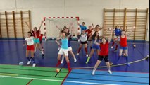 concours flashmob unss championnat du monde de hanball 2017 as collège maurice chastang