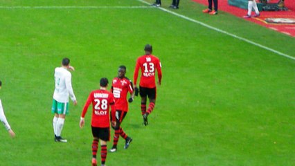 04/12/16 : SRFC-ASSE : changement Sio / Grosicki (74')