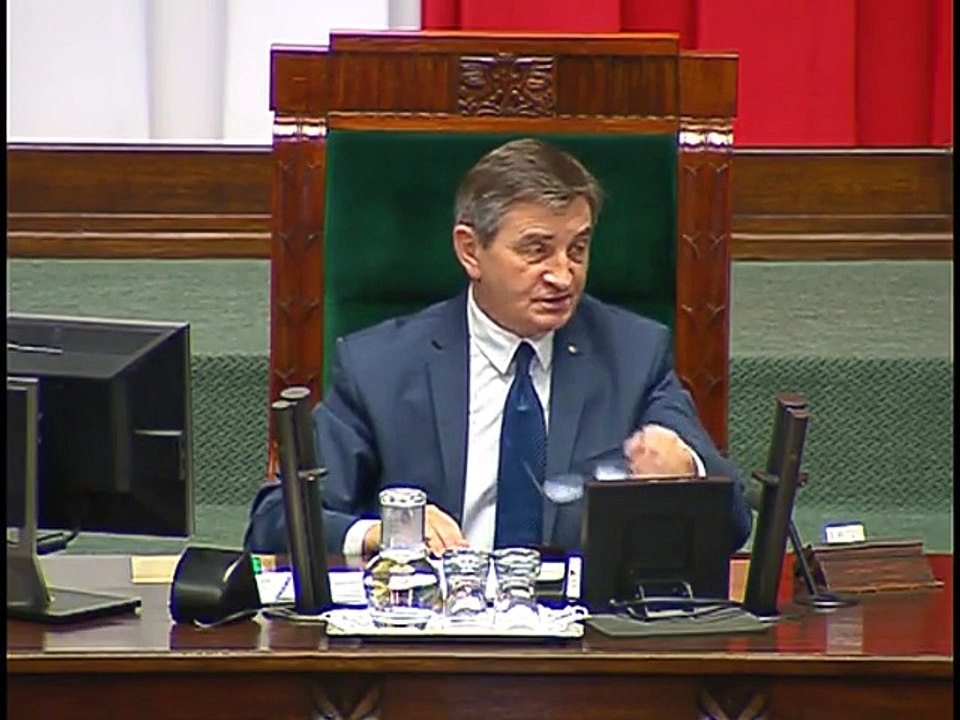 Poseł Janusz Sanocki - Wystąpienie z dnia 29 listopada 2016 roku.