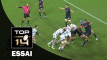 Top 14 - essai jacques du plessis (mhr) - toulon - lyon - j12 - saison 2018/2019