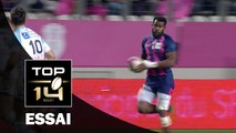 TOP 14 ‐ Essai Hugo BONNEVAL (SFP) – Paris-Bayonne – J13 – Saison 2016/2017