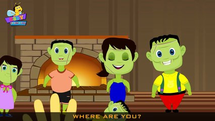 The Finger Family Frankenstein Family Nursery Rhyme | Frankenstein Finger Family Songs
